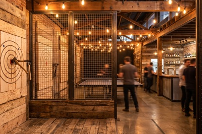 Heber Hatchets Axe Throwing venue